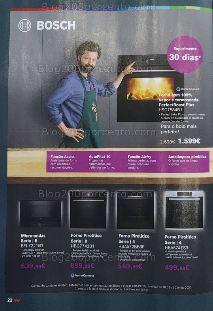 Antevisão Folheto WORTEN Especial Cozinhas Promoções de 25 março a 14 abril