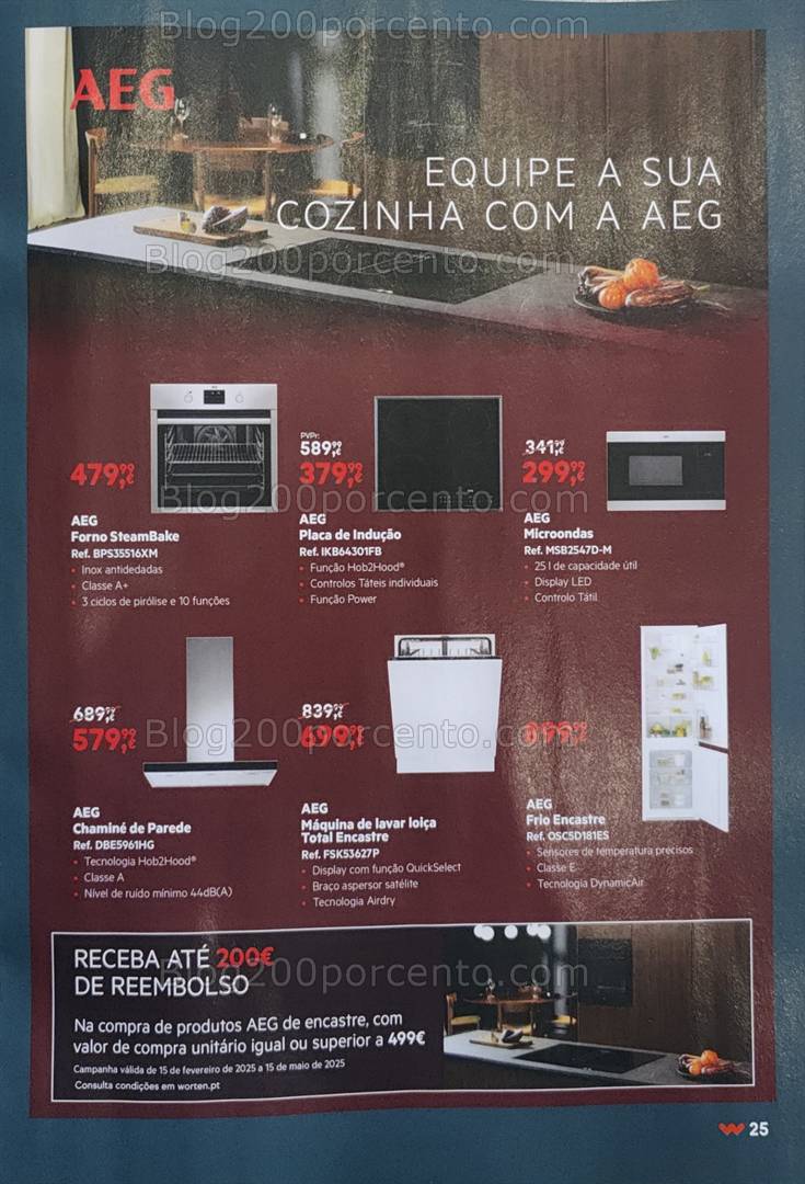 Antevisão Folheto WORTEN Especial Cozinhas Promoções de 25 março a 14 abril