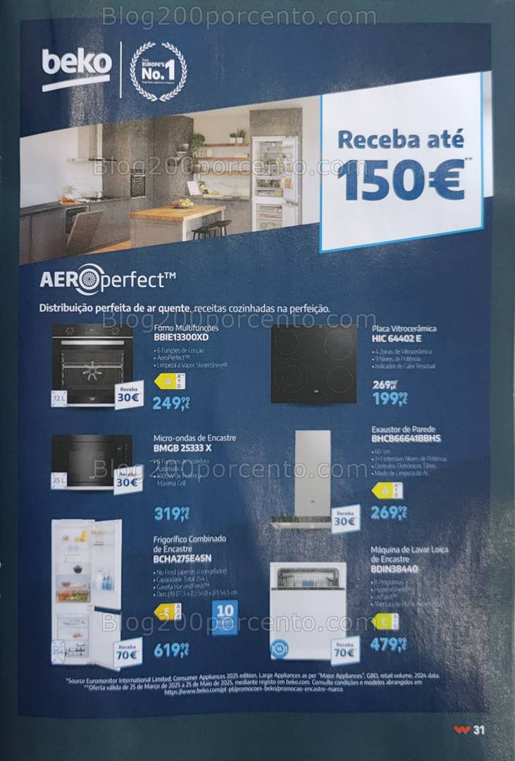 Antevisão Folheto WORTEN Especial Cozinhas Promoções de 25 março a 14 abril