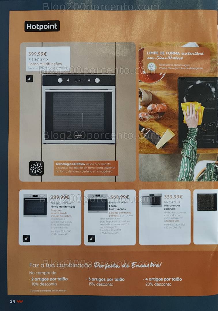 Antevisão Folheto WORTEN Especial Cozinhas Promoções de 25 março a 14 abril