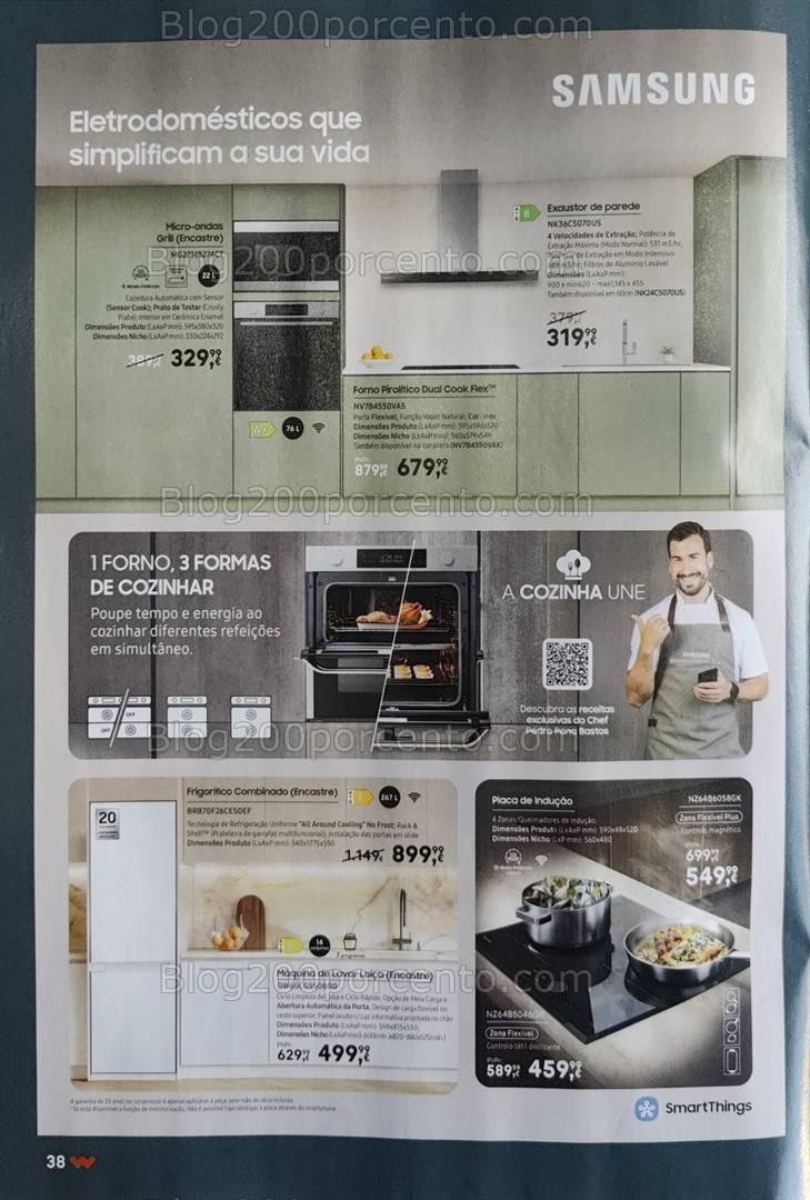 Antevisão Folheto WORTEN Especial Cozinhas Promoções de 25 março a 14 abril