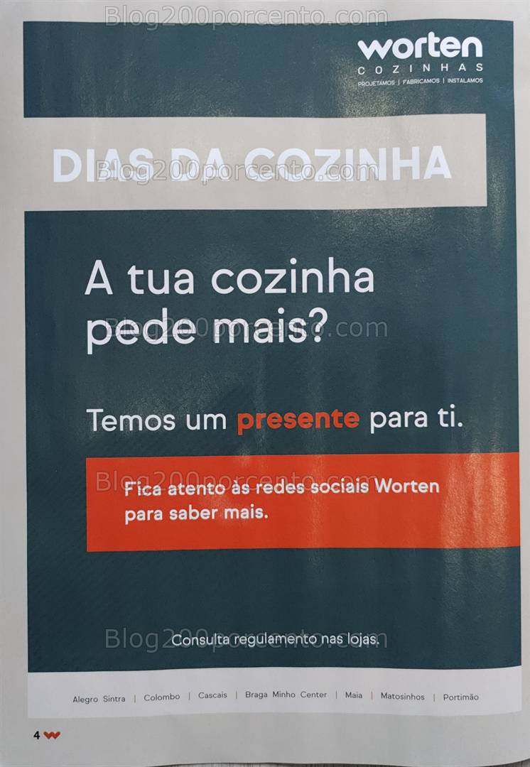 Antevisão Folheto WORTEN Especial Cozinhas Promoções de 25 março a 14 abril