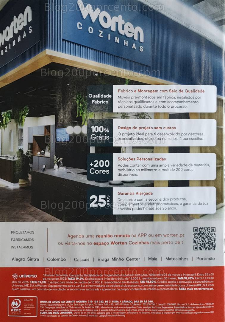 Antevisão Folheto WORTEN Especial Cozinhas Promoções de 25 março a 14 abril
