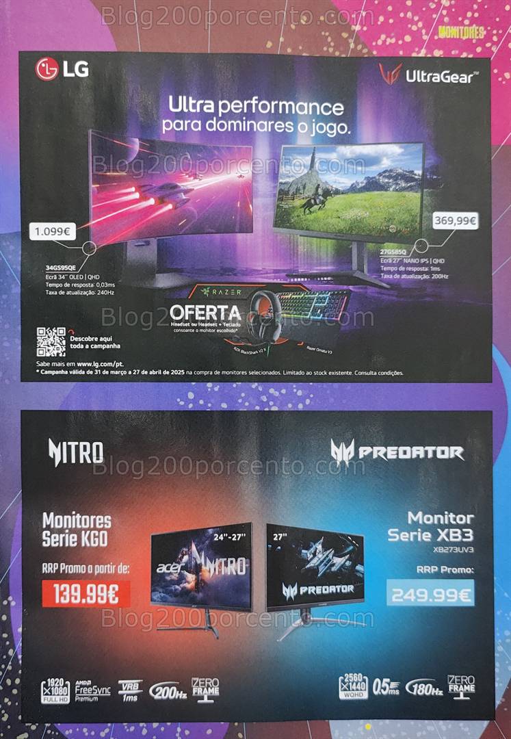 Antevisão Folheto WORTEN Game Ring Promoções até 28 abril