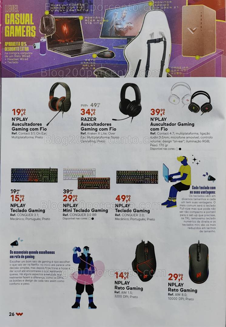 Antevisão Folheto WORTEN Game Ring Promoções até 28 abril