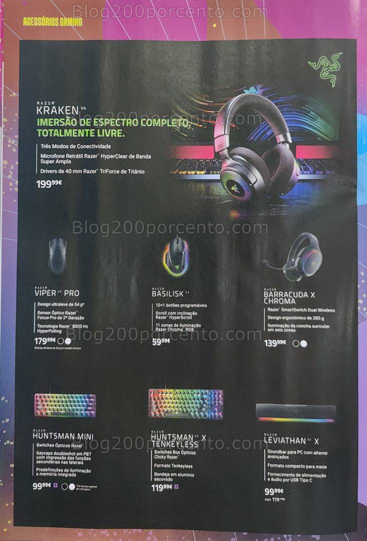 Antevisão Folheto WORTEN Game Ring Promoções até 28 abril