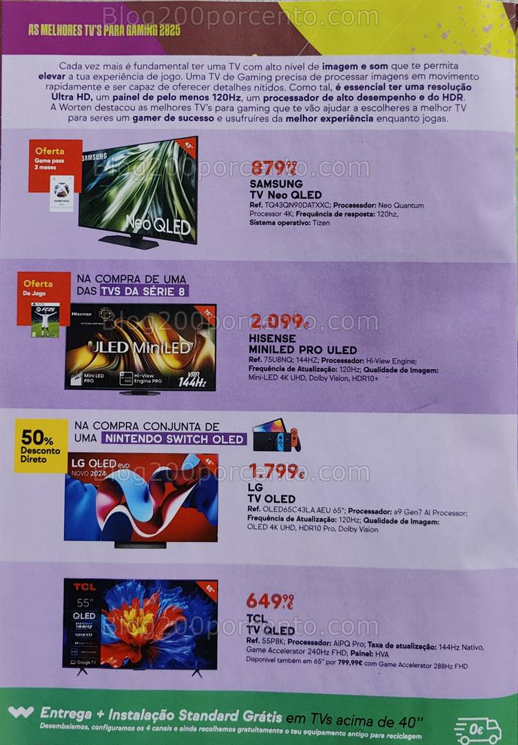 Antevisão Folheto WORTEN Game Ring Promoções até 28 abril