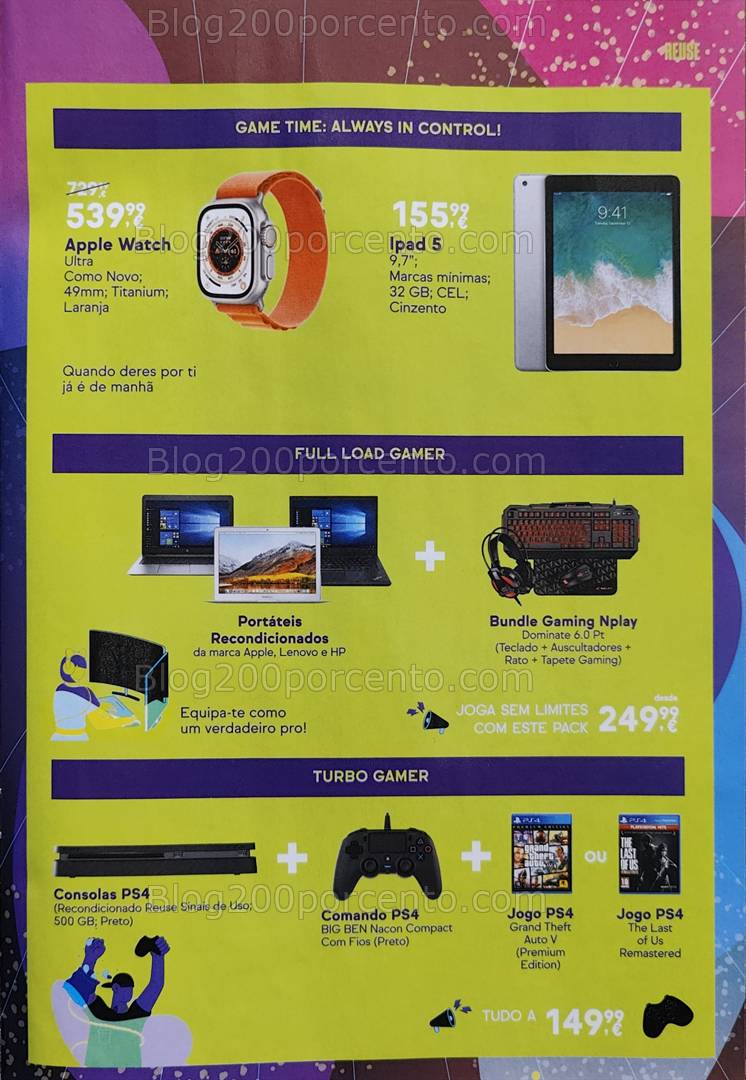 Antevisão Folheto WORTEN Game Ring Promoções até 28 abril