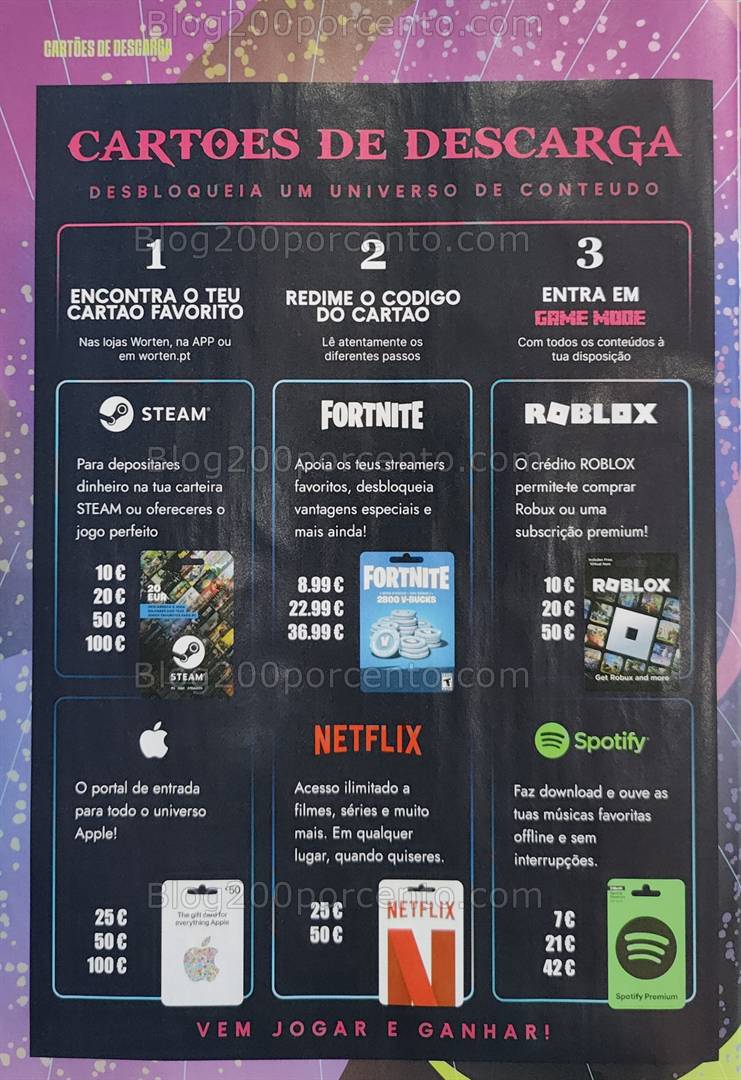 Antevisão Folheto WORTEN Game Ring Promoções até 28 abril