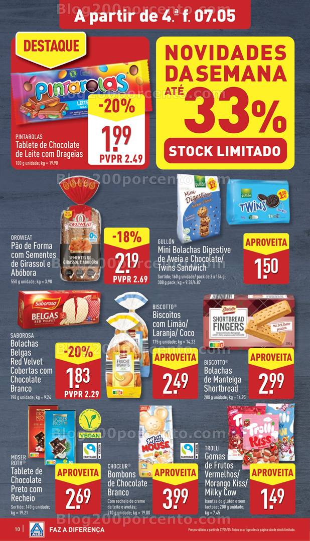 Antevisão Folheto ALDI novidades