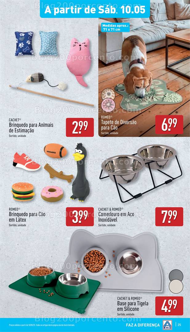 Antevisão Folheto ALDI animais