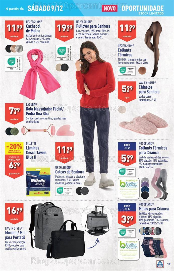 Antevisão Folheto ALDI Promoções de 6 a 12 dezembro