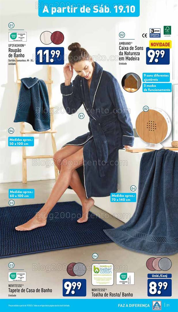 Antevisão Folheto ALDI Promoções de 16 a 22 outubro