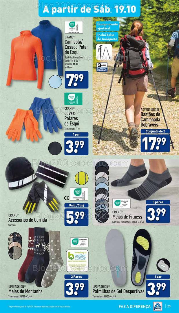 Antevisão Folheto ALDI Promoções de 16 a 22 outubro