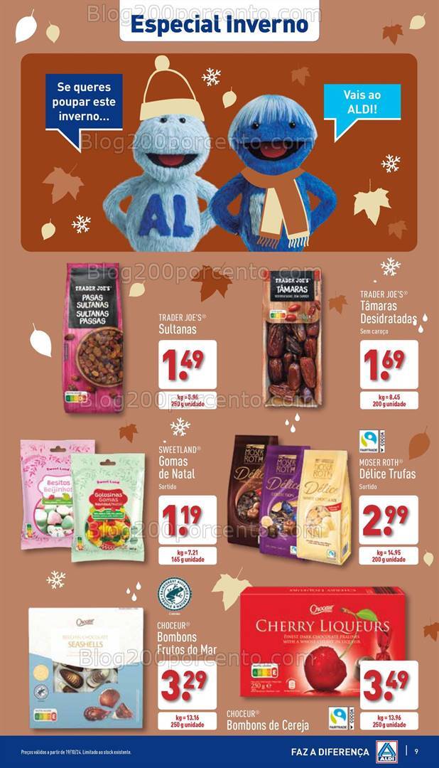 Antevisão Folheto ALDI Promoções de 16 a 22 outubro