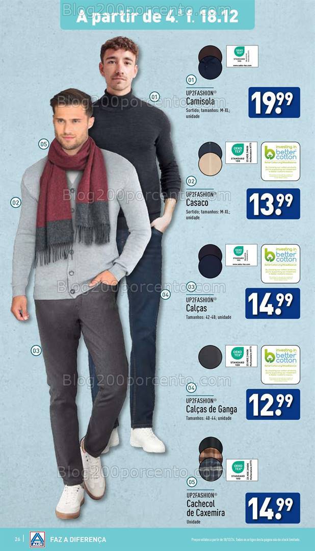 Antevisão Folheto ALDI Bazar Saldos Promoções a parir de 18 dezembro