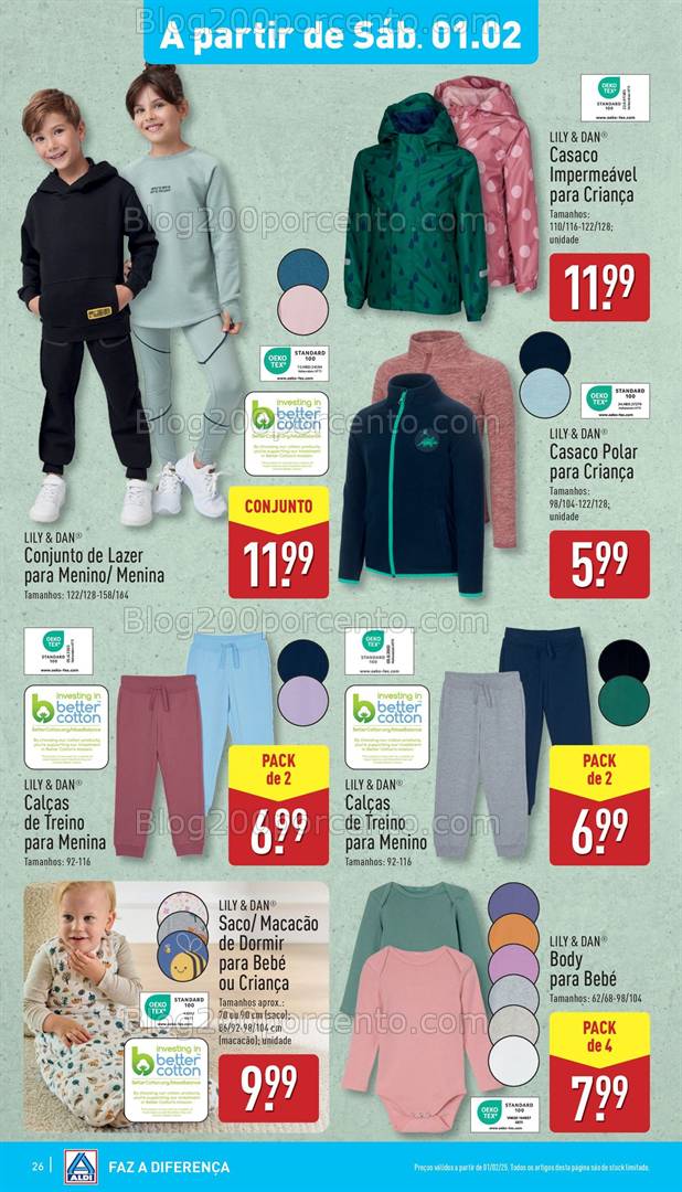Antevisão Folheto ALDI Promoções Fim de Semana - 1 e 2 fevereiro
