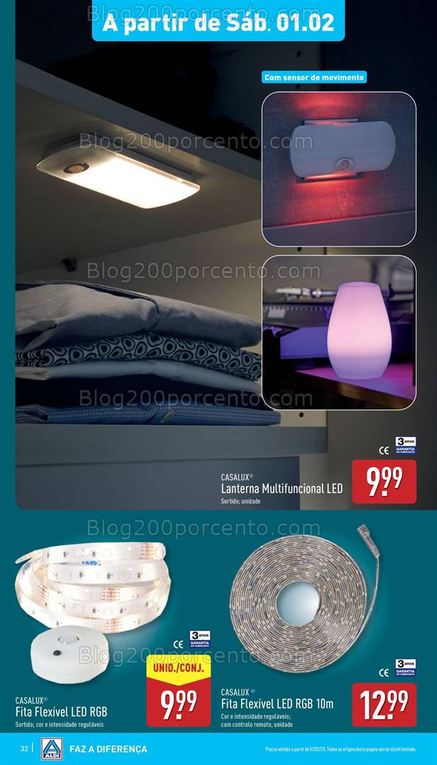 Antevisão Folheto ALDI Promoções Fim de Semana - 1 e 2 fevereiro