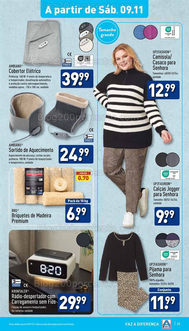 Antevisão Folheto ALDI Bazar Promoções a partir de 9 novembro