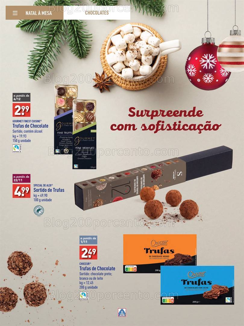 Antevisão Folheto ALDI Especial Natal Promoções a partir de 6 novembro