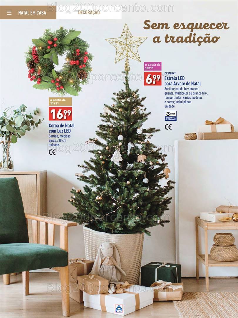 Antevisão Folheto ALDI Especial Natal Promoções a partir de 6 novembro