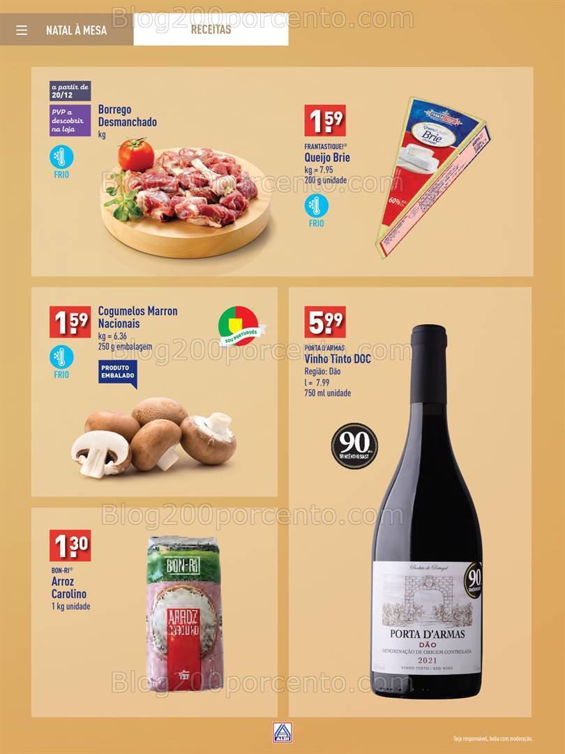 Antevisão Folheto ALDI Especial Natal Promoções a partir de 6 novembro