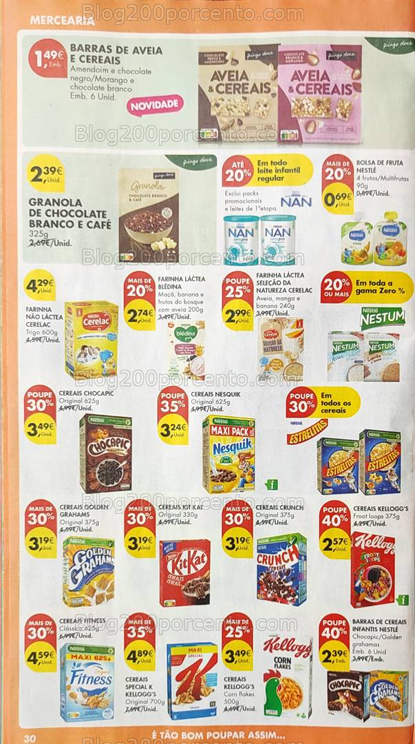 Antevisão Folheto PINGO DOCE Promoções de 4 a 10 março