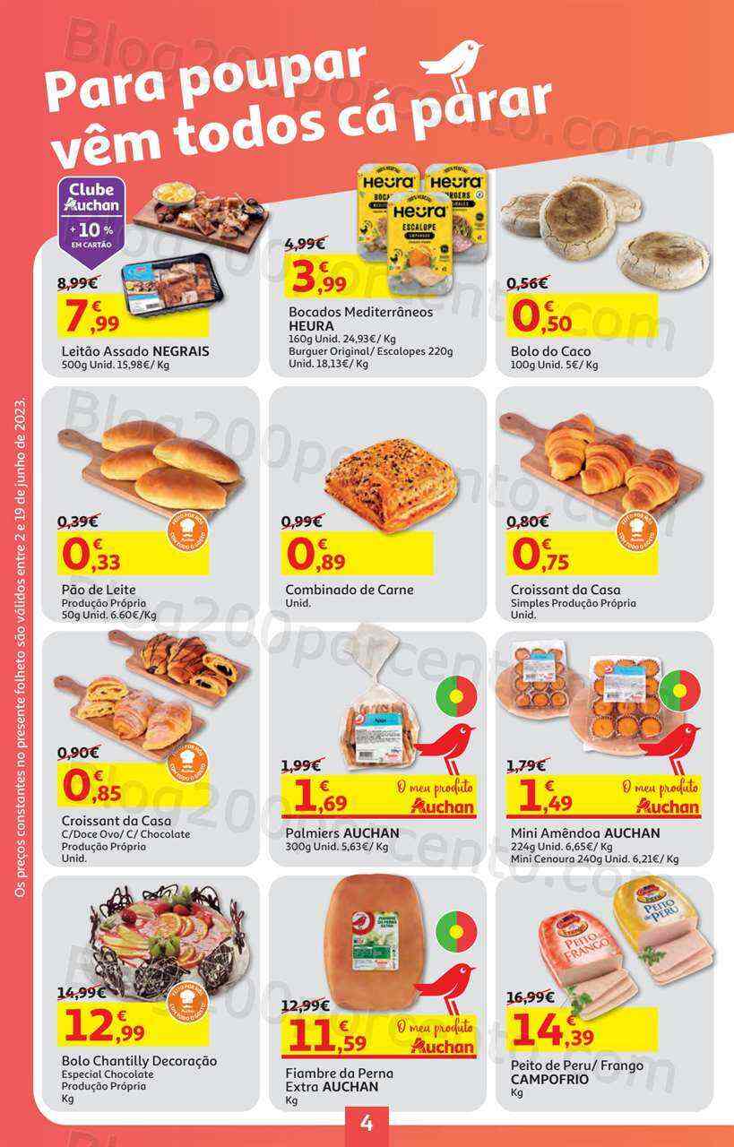 Antevisão Folheto AUCHAN Promoções + Verão de 2 a 19 junho