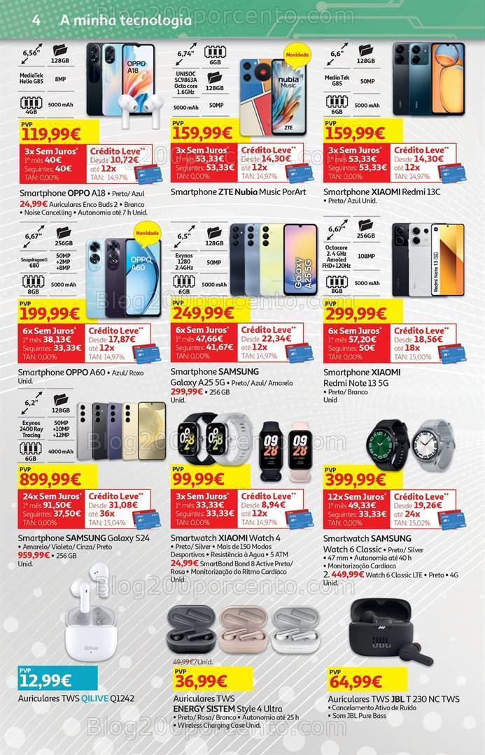 Antevisão Folheto AUCHAN Tecnologia Promoções de 21 maio a 2 junho