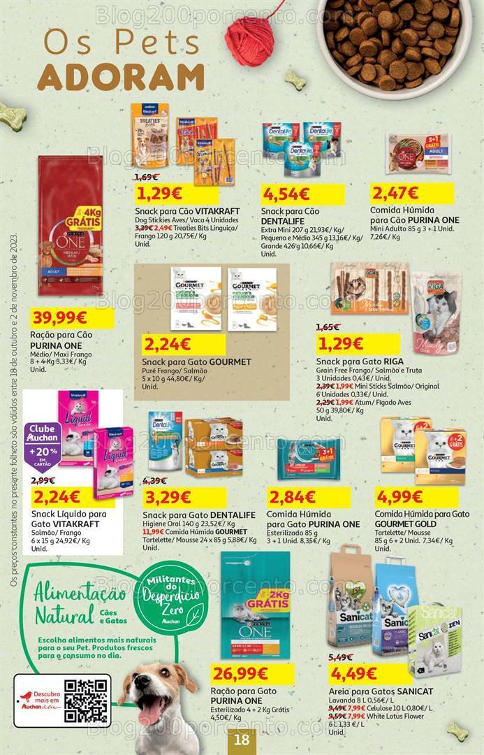 Antevisão Folheto AUCHAN Promoções de 18 outubro a 2 novembro