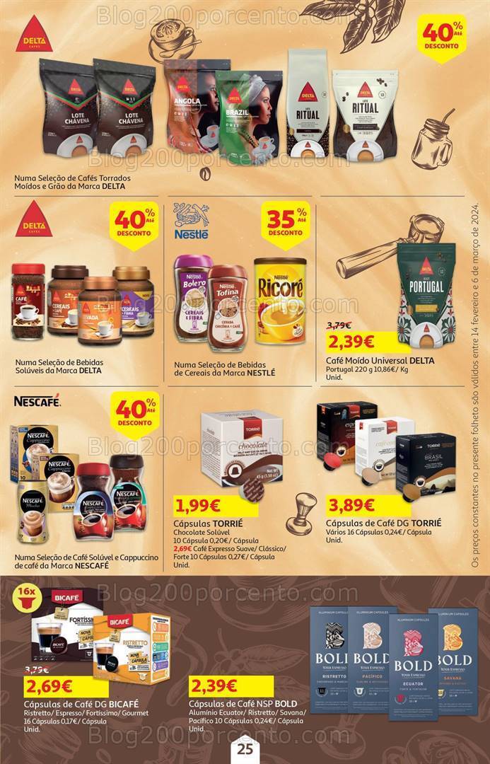 Antevisão Folheto AUCHAN Promoções de 14 fevereiro a 6 março