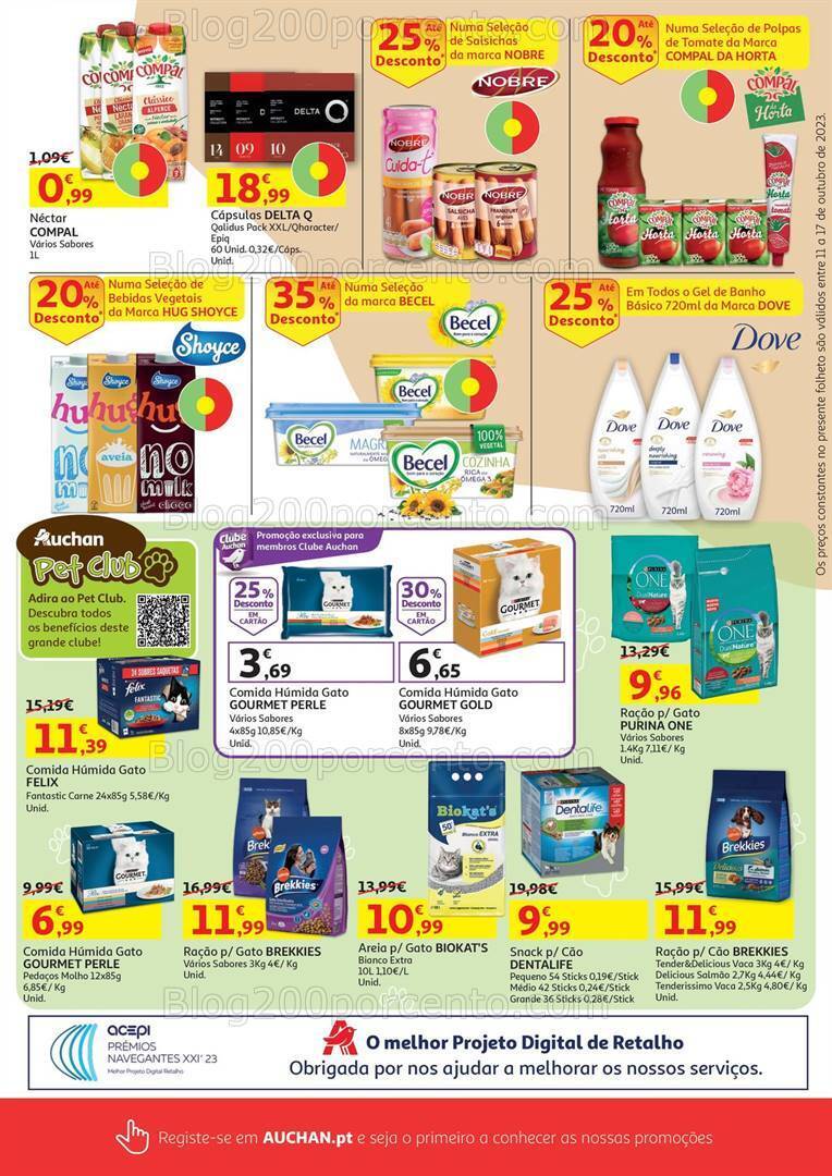 Antevisão Folheto AUCHAN Promoções de 22 a 28 novembro
