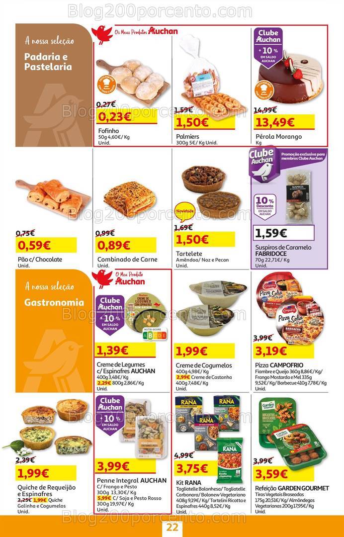 Antevisão Folheto AUCHAN Promoções de 3 a 16 outubro