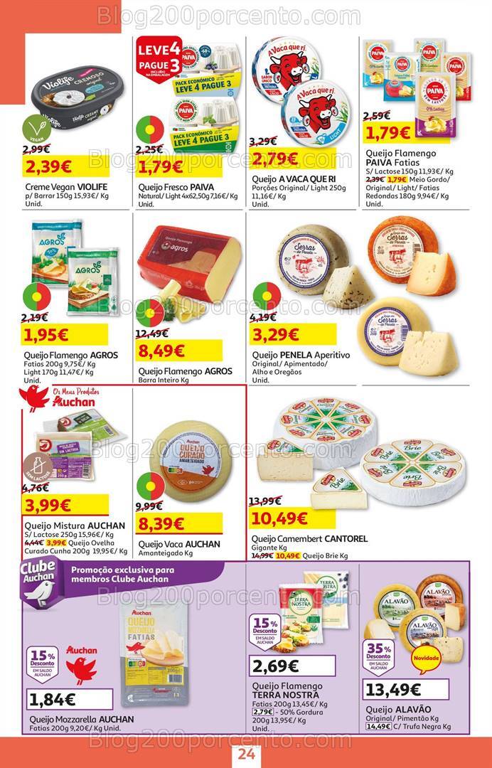 Antevisão Folheto AUCHAN Promoções de 3 a 16 outubro