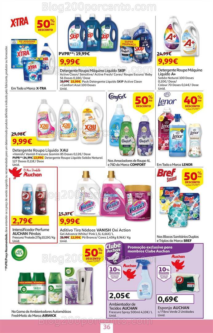 Antevisão Folheto AUCHAN Promoções de 3 a 16 outubro