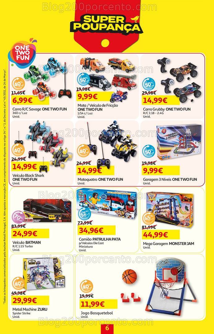 Antevisão Folheto AUCHAN Promoções de 3 a 16 outubro