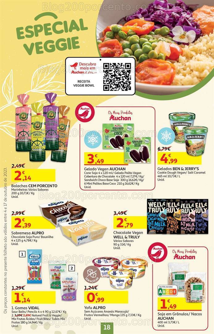 Antevisão Folheto AUCHAN 25 Dias Promoções de 4 a 17 outubro