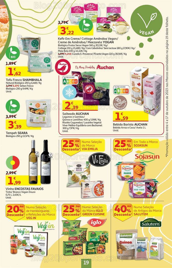 Antevisão Folheto AUCHAN 25 Dias Promoções de 4 a 17 outubro