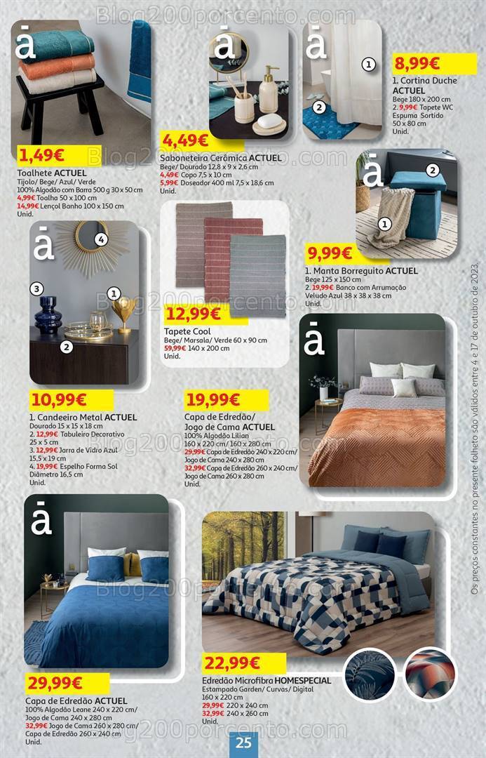 Antevisão Folheto AUCHAN 25 Dias Promoções de 4 a 17 outubro