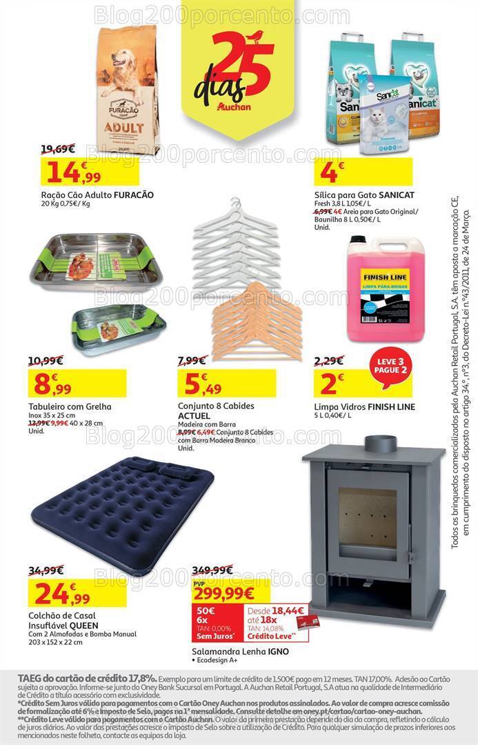 Antevisão Folheto AUCHAN 25 Dias Promoções de 4 a 17 outubro