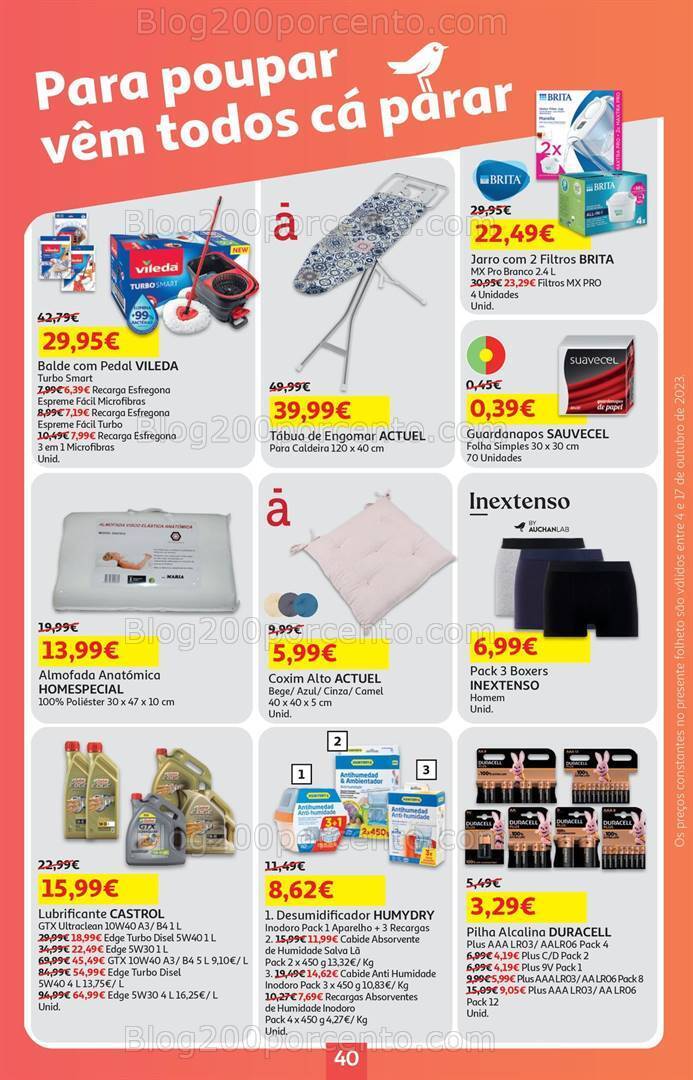 Antevisão Folheto AUCHAN 25 Dias Promoções de 4 a 17 outubro
