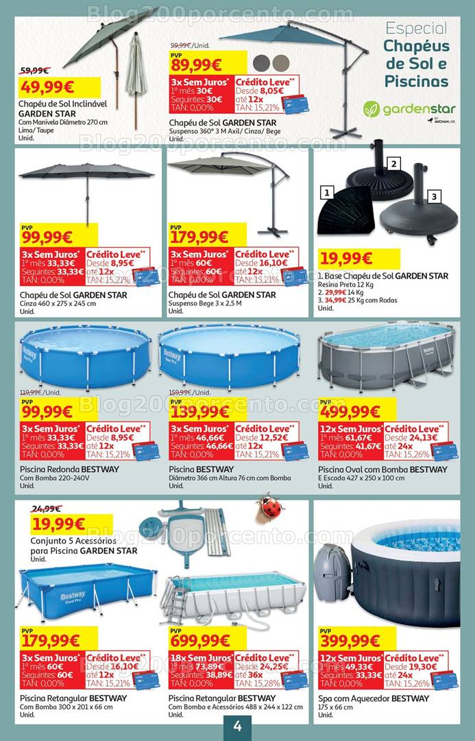 Antevisão Folheto AUCHAN Promoções de 7 a 21 maio ar livre