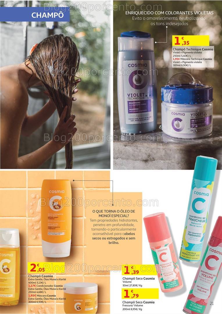 Antevisão Folheto AUCHAN Cosmia Promoções de 4 setembro a 31 dezembro