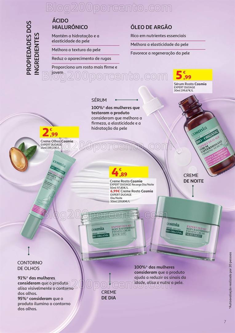 Antevisão Folheto AUCHAN Cosmia Promoções de 4 setembro a 31 dezembro