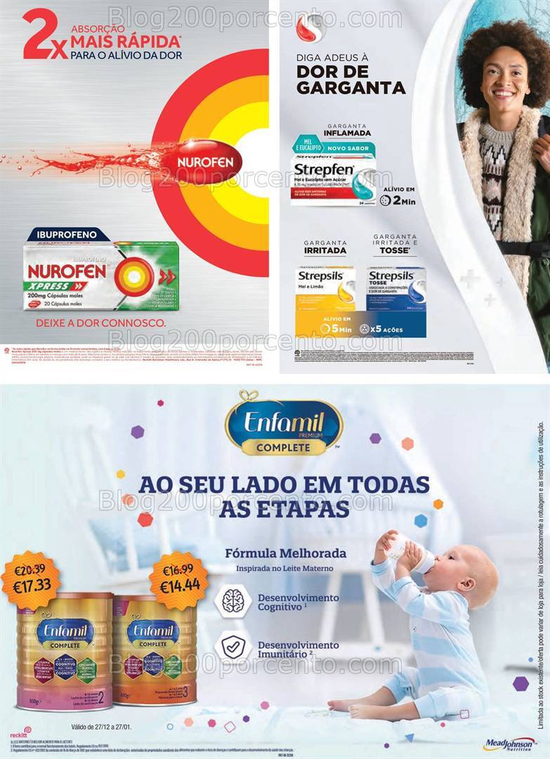 Antevisão Folheto AUCHAN Saúde e Bem-Estar Bebé Promoções de 27 dezembro a 27 janeiro