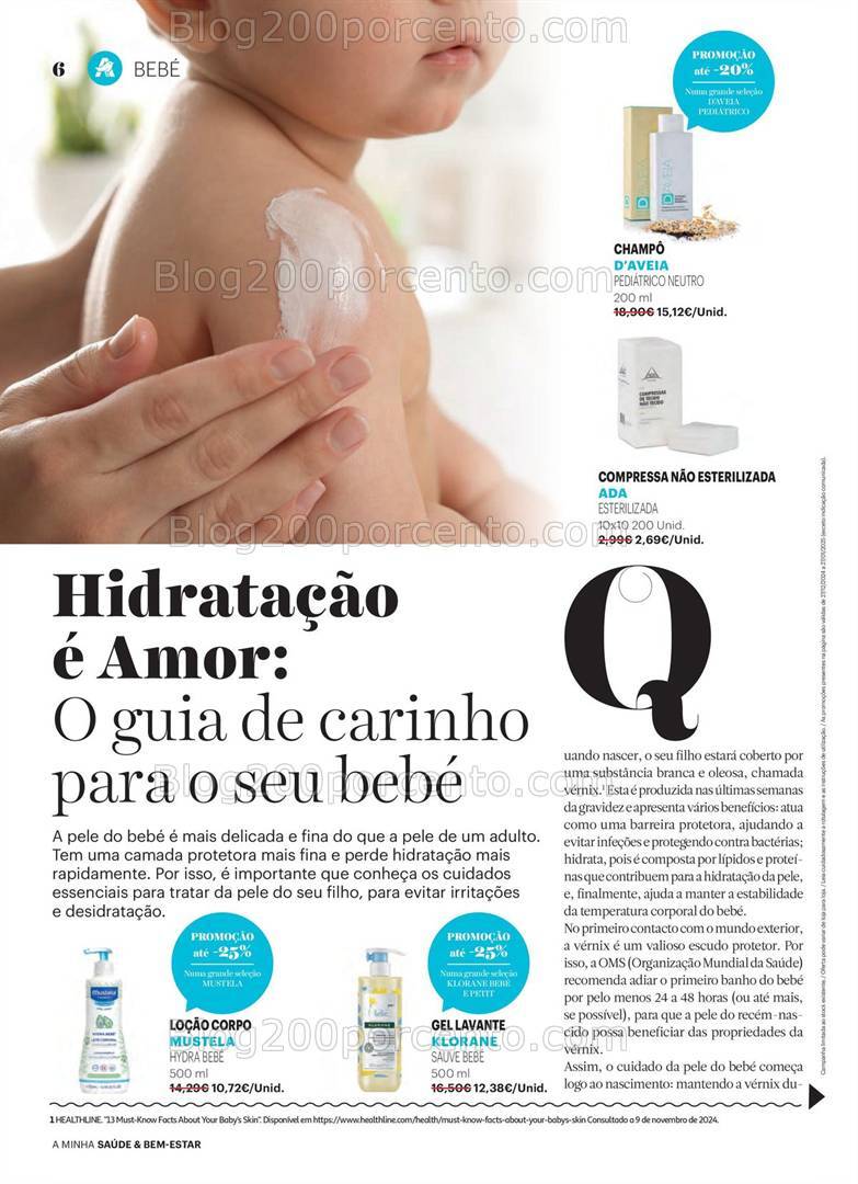 Antevisão Folheto AUCHAN Saúde e Bem-Estar Bebé Promoções de 27 dezembro a 27 janeiro
