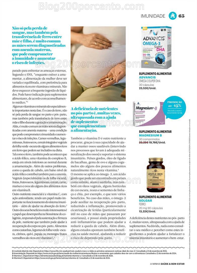 Antevisão Folheto AUCHAN Saúde e Bem-Estar Bebé Promoções de 27 dezembro a 27 janeiro