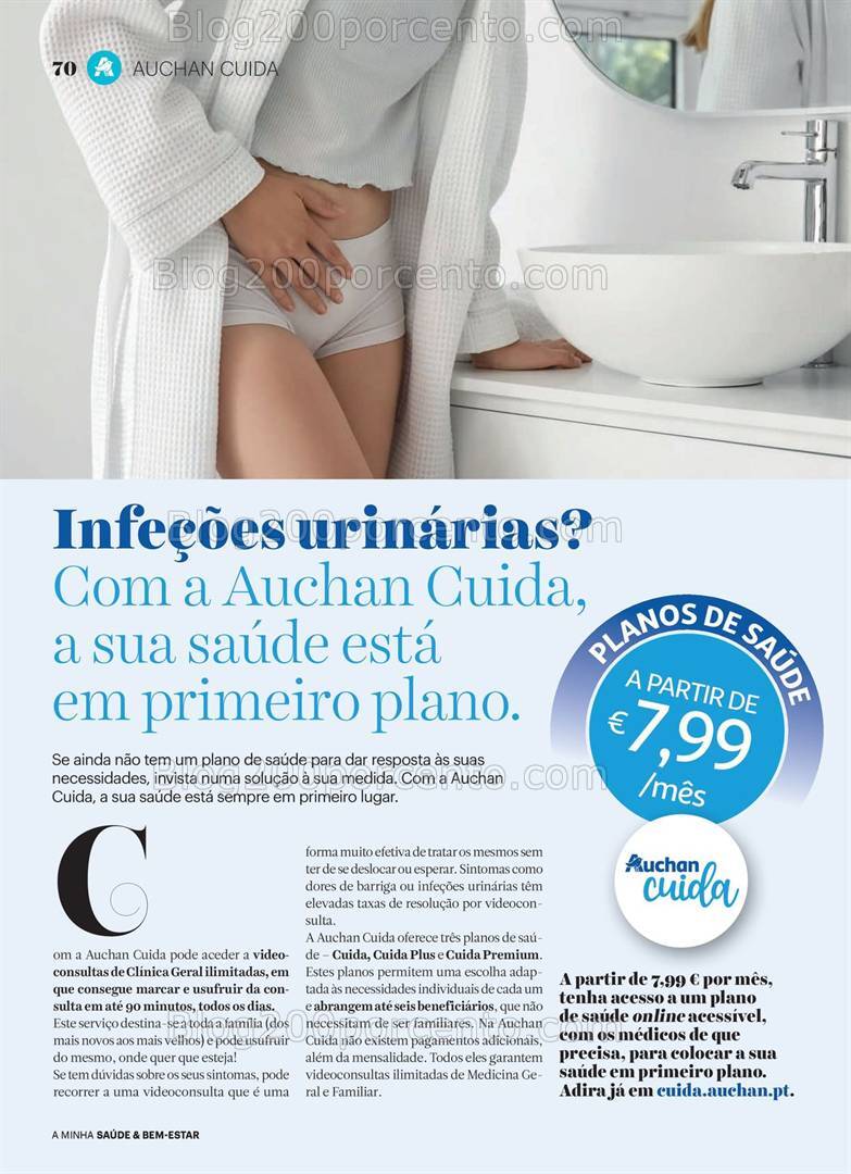 Antevisão Folheto AUCHAN Saúde e Bem-Estar Bebé Promoções de 27 dezembro a 27 janeiro