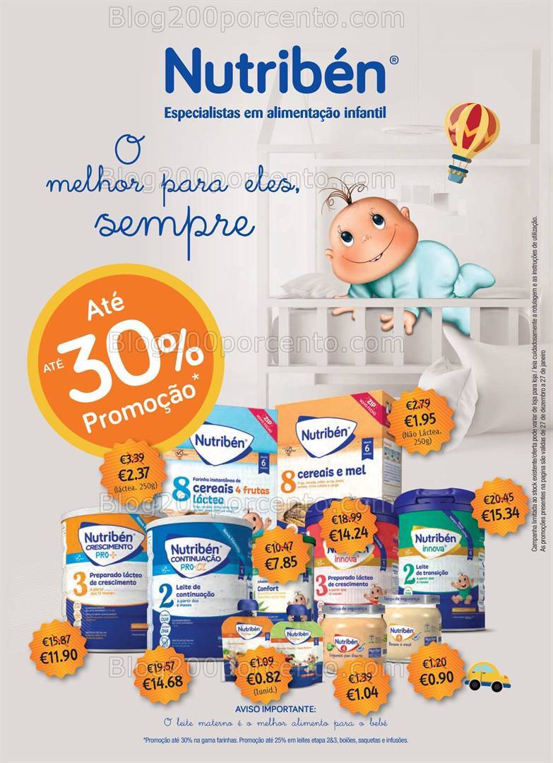 Antevisão Folheto AUCHAN Saúde e Bem-Estar Bebé Promoções de 27 dezembro a 27 janeiro