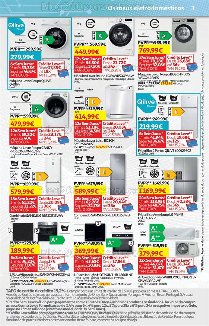 Antevisão Folheto AUCHAN Tecnologia Promoções de 21 abril a 6 maio